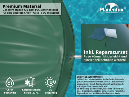 Planenfux® Poolkissen XXL Planenfux