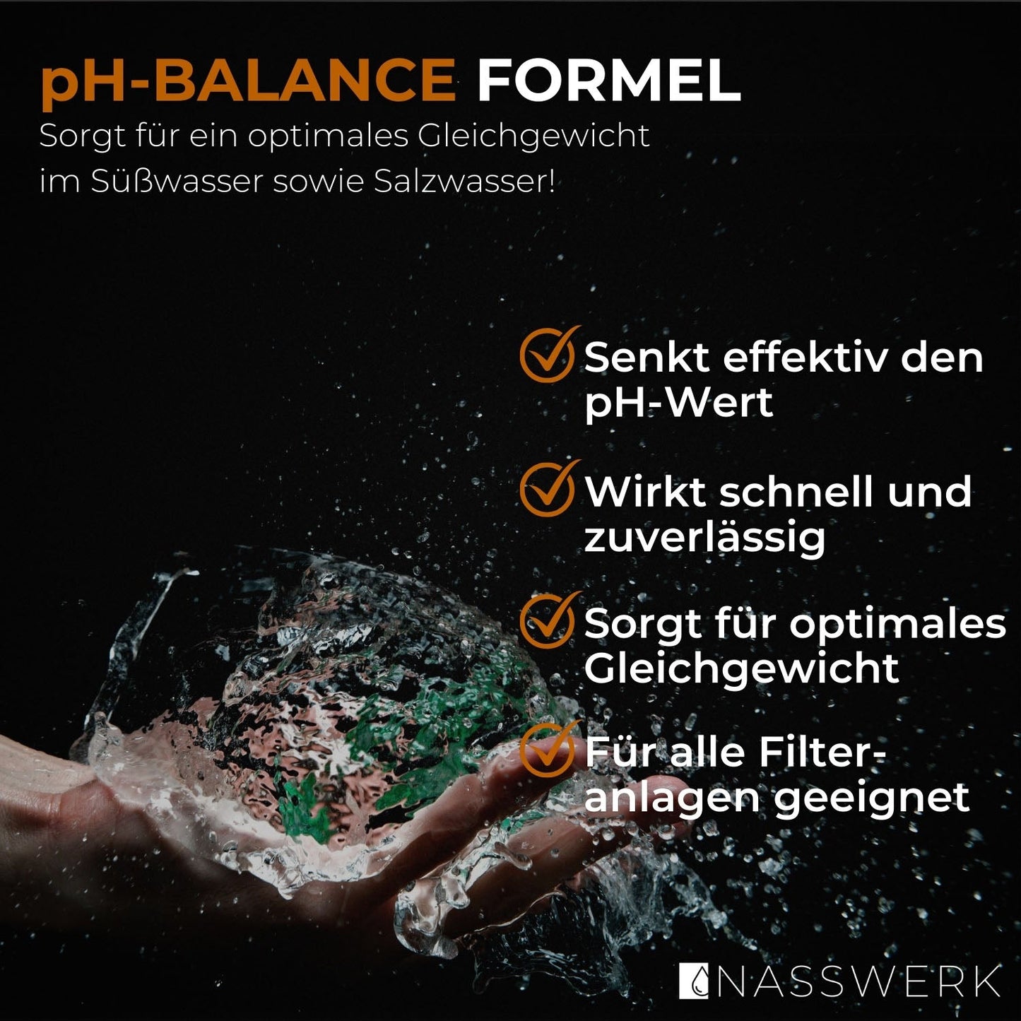 pH-Minus Granulat (1,5 Kg) Nasswerk