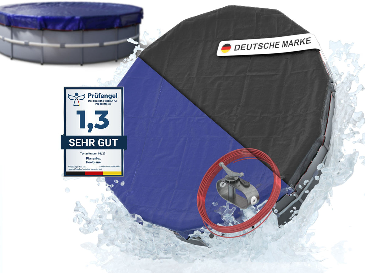 Poolabdeckung rund Ø340 - 820cm