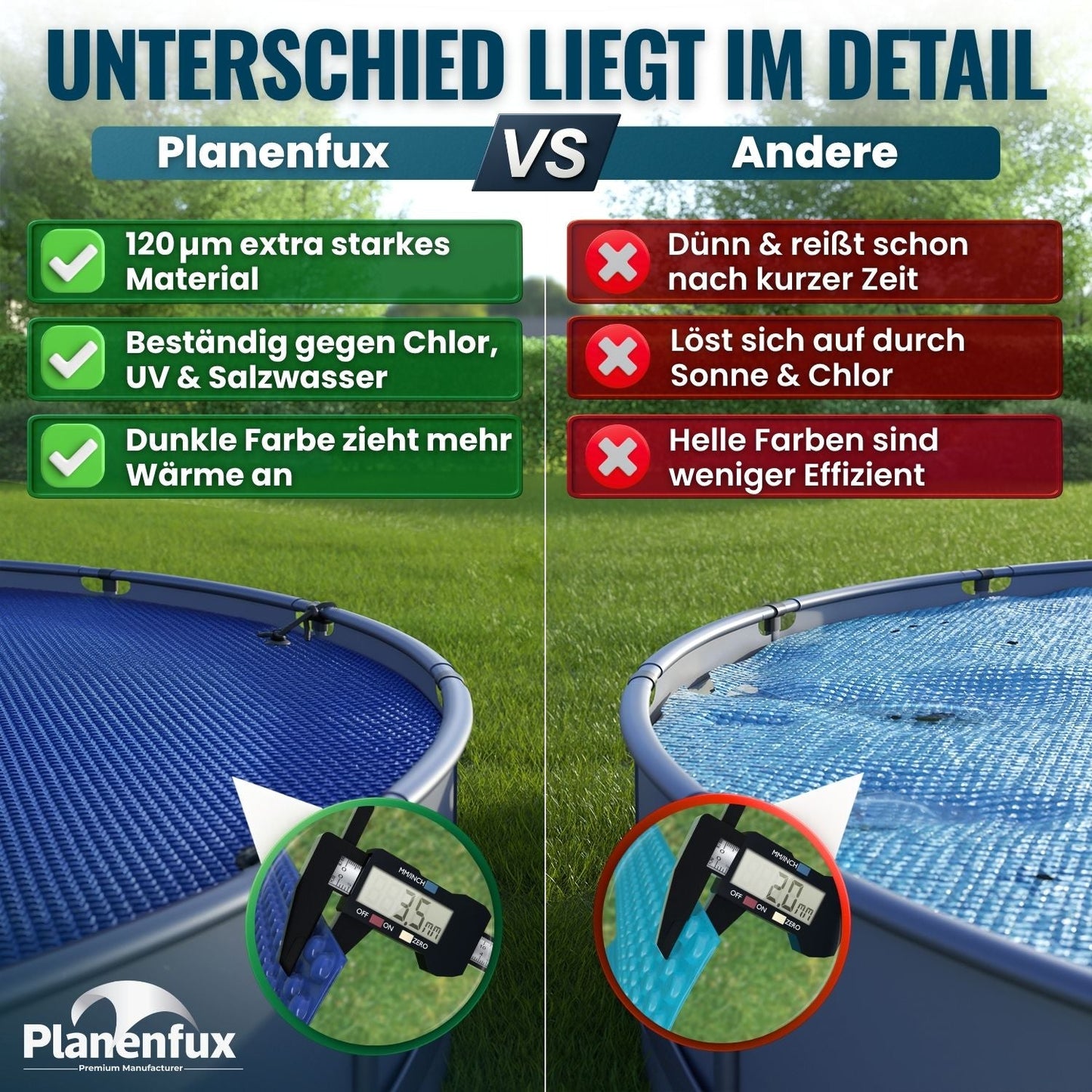 Solarplane Pool Planenfux