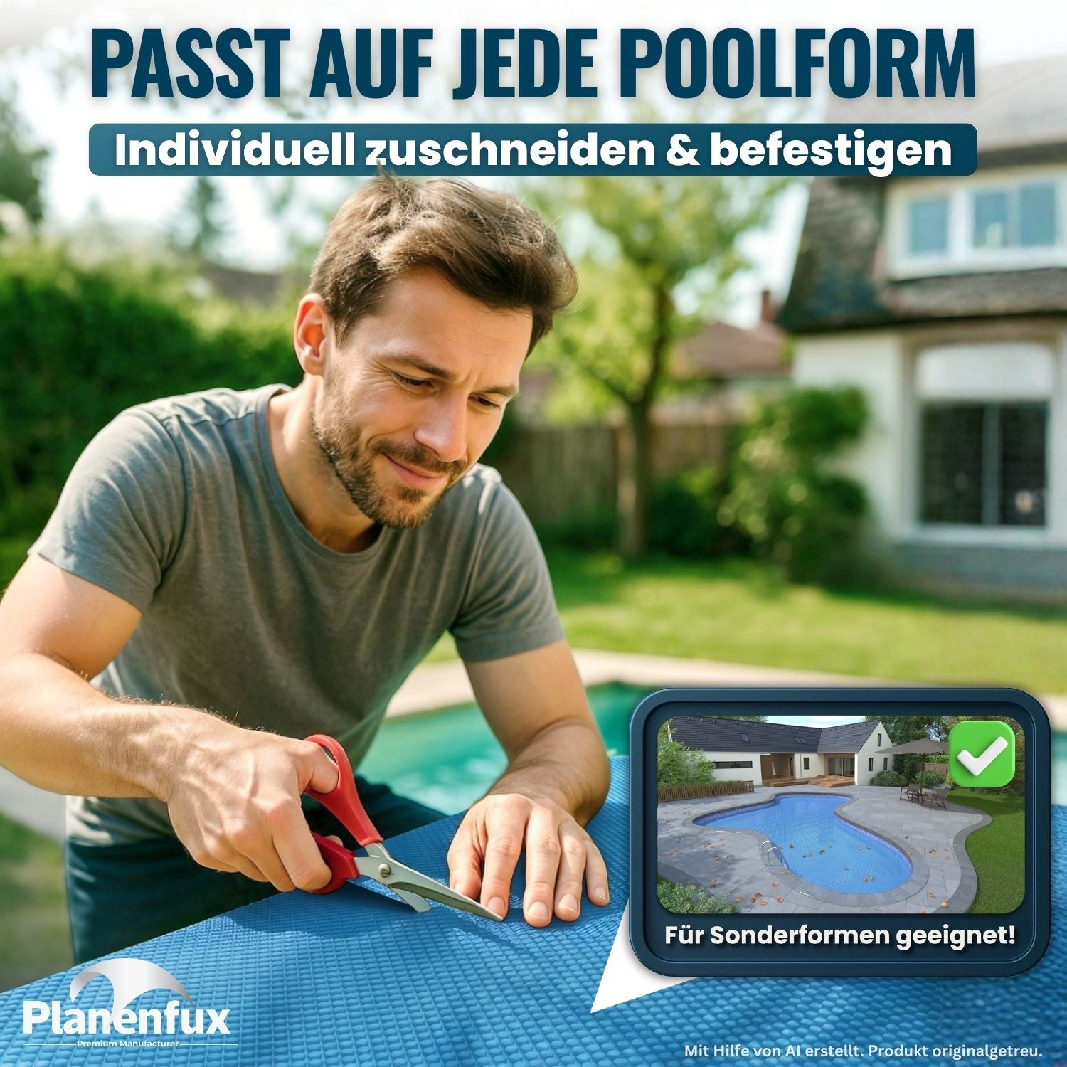 Solarplane Pool Planenfux