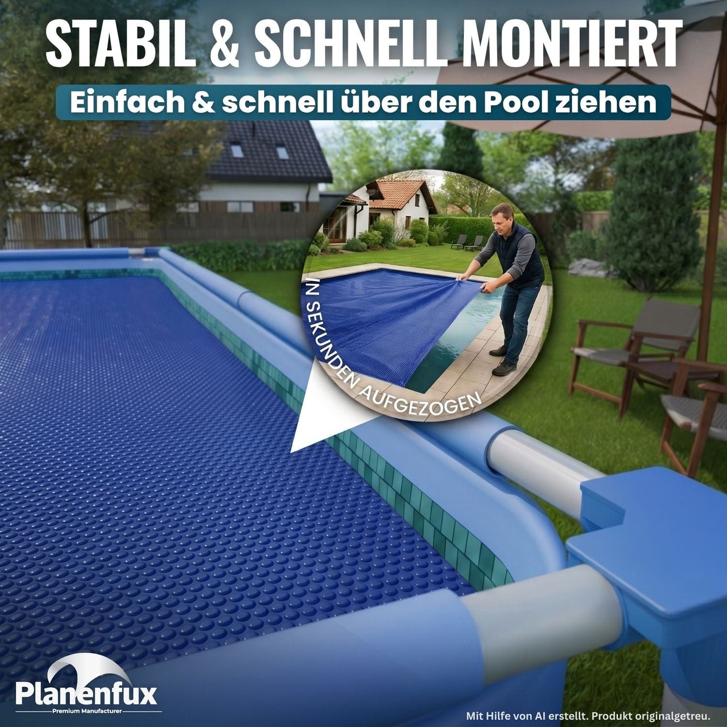 Solarplane Pool Planenfux