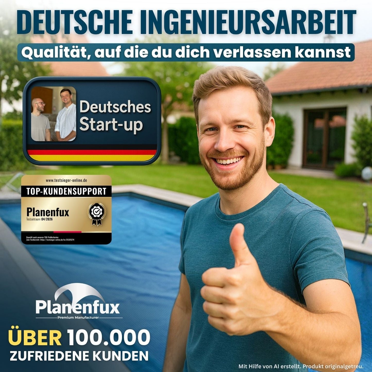 Solarplane Pool Planenfux