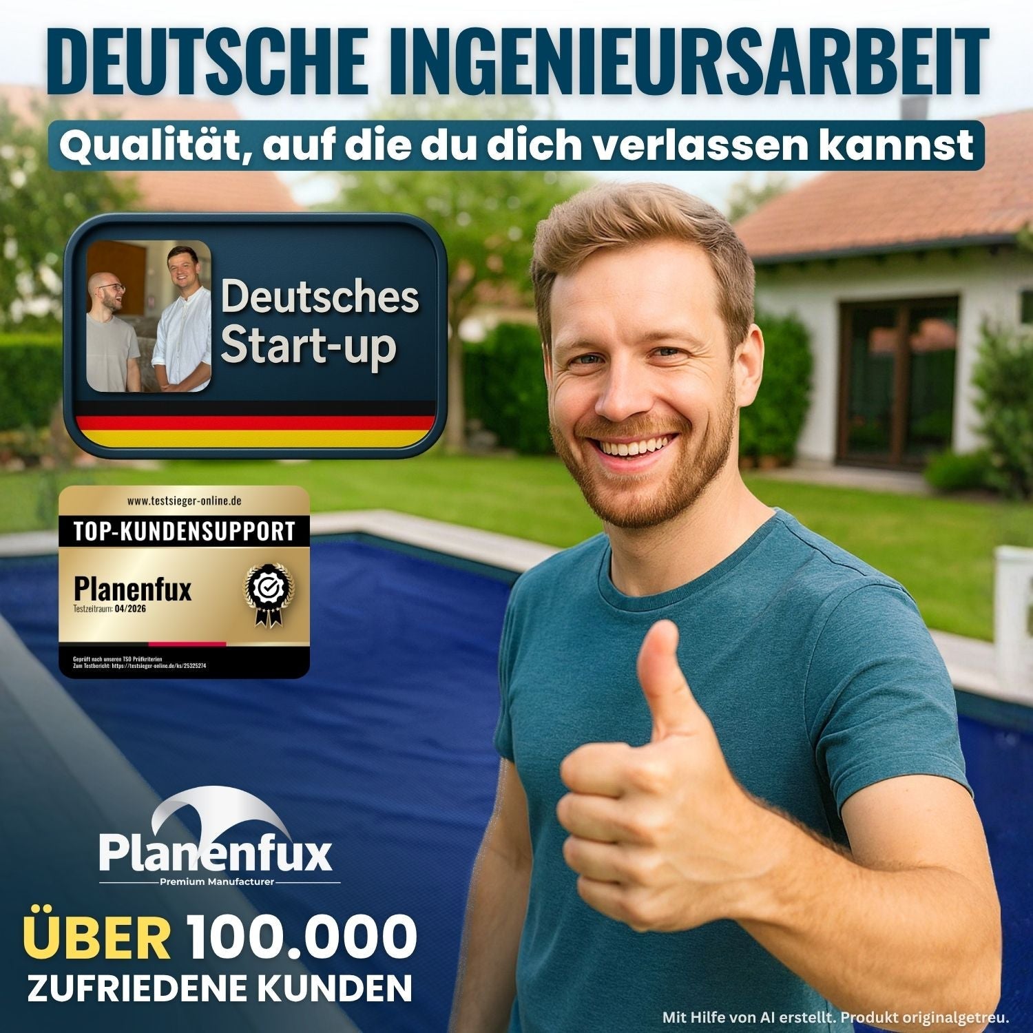 Solarplane Pool Planenfux